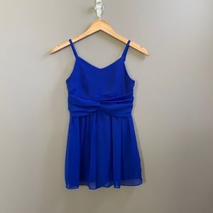 Amy Byer Dark Blue Polyester Romper